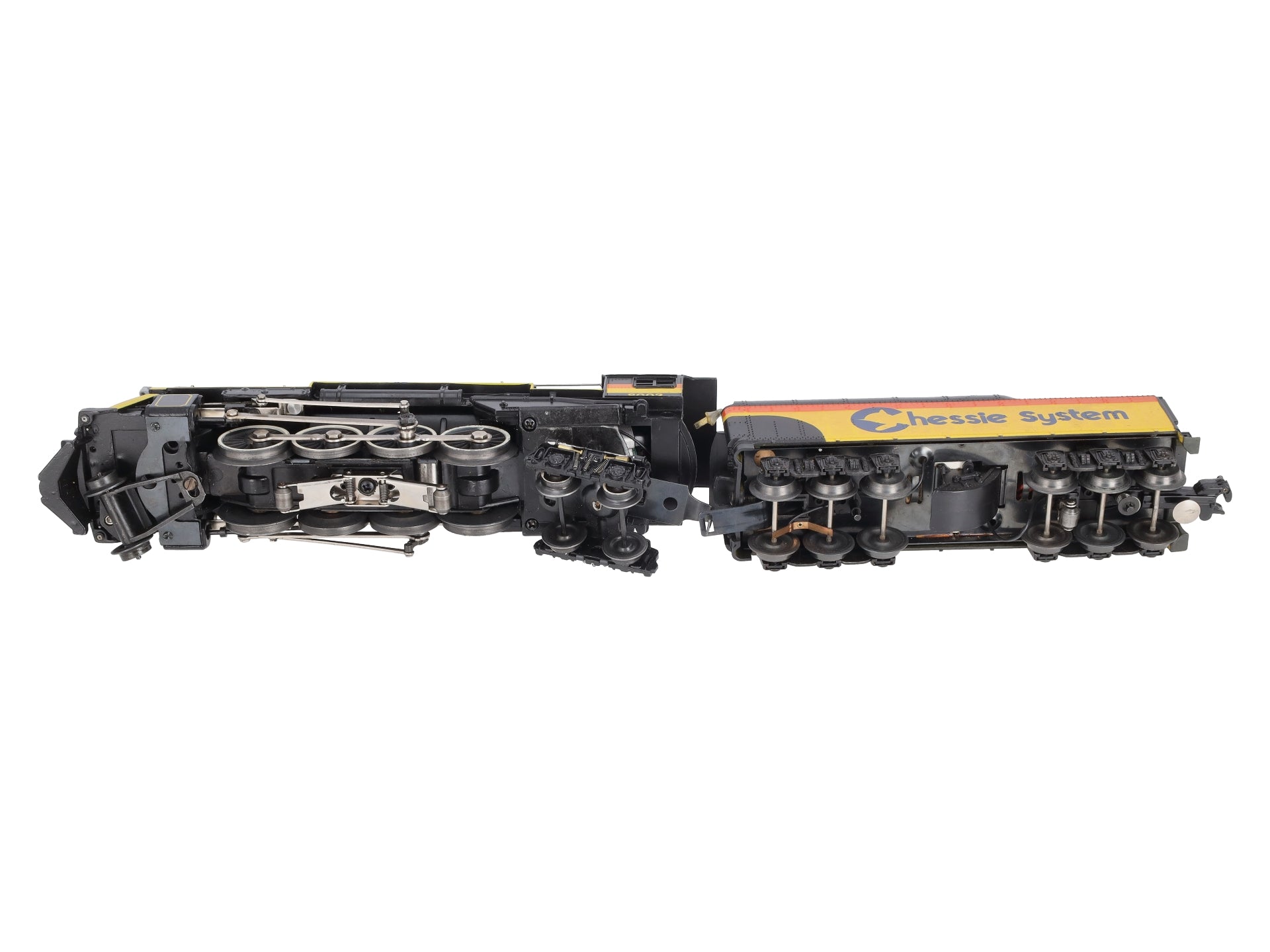 Lionel 6-8003 O Gauge Chessie 2-8-4 Berkshire Steam Locomotive & Tender #8003 EX/Box