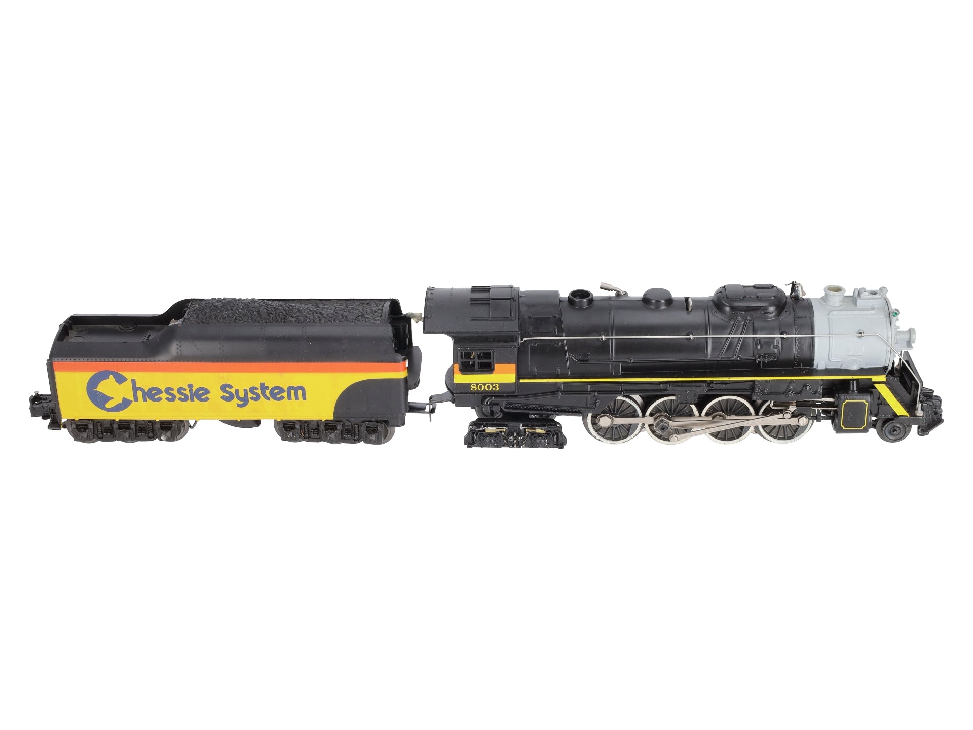Lionel 6-8003 O Gauge Chessie 2-8-4 Berkshire Steam Locomotive & Tender #8003 EX/Box