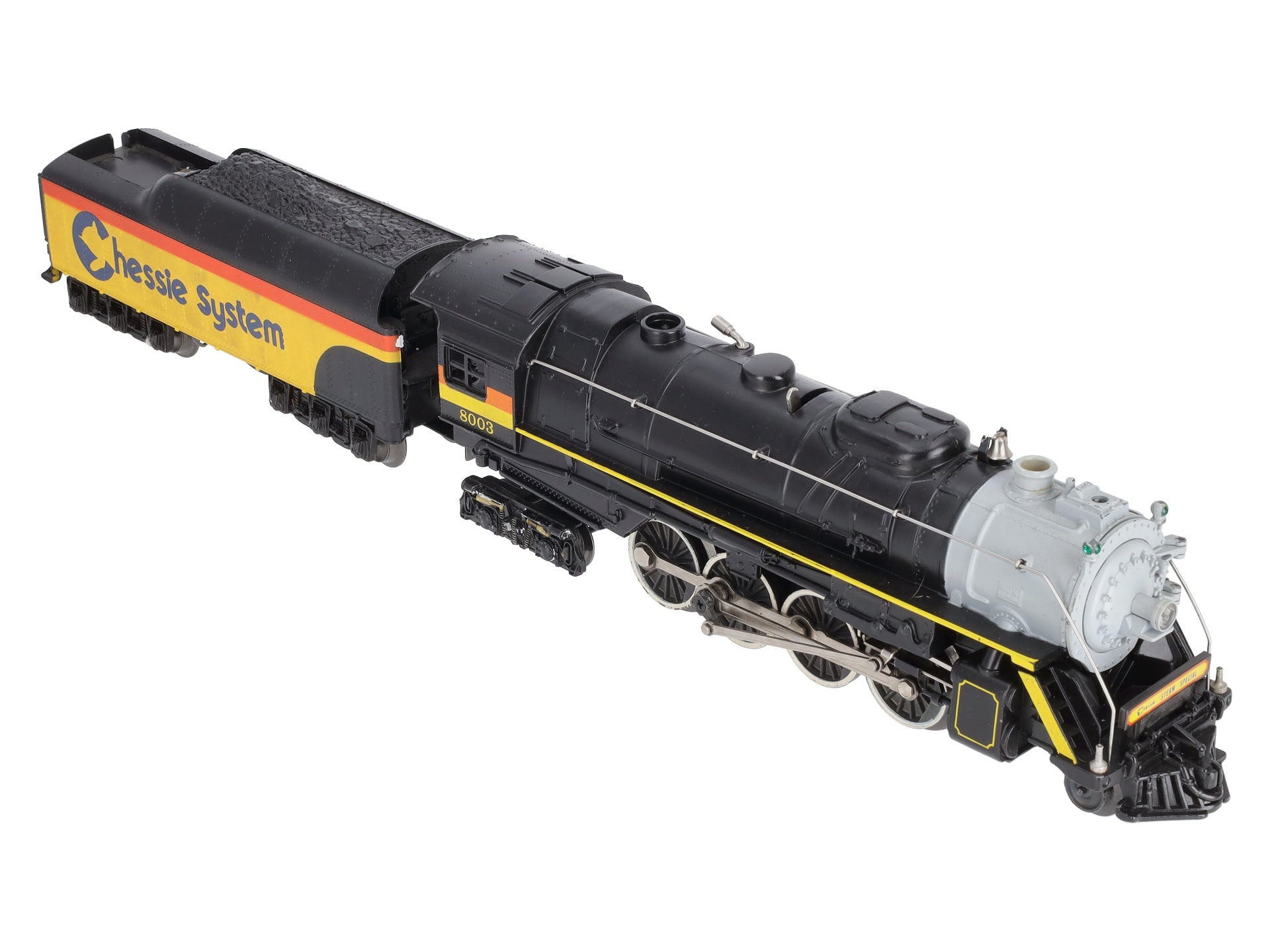 Lionel 6-8003 O Gauge Chessie 2-8-4 Berkshire Steam Locomotive & Tender #8003 LN/Box