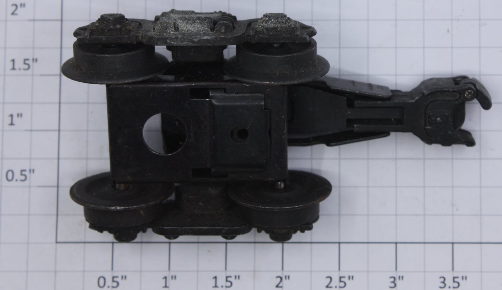 Lionel 487-3X Operating Coupler Truck without Collector Roller