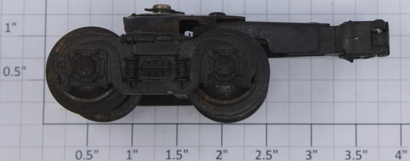 Lionel 487-3X Operating Coupler Truck without Collector Roller