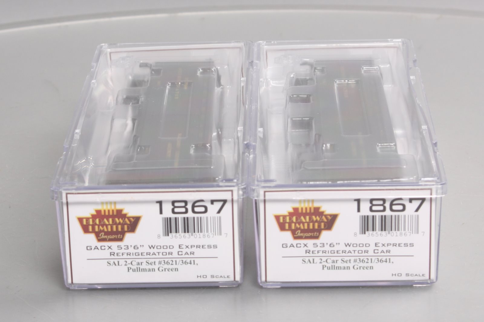 Broadway Limited 1867 HO SAL GACX 53'6