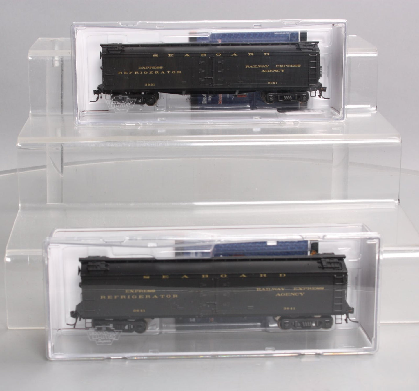 Broadway Limited 1867 HO SAL GACX 53'6" Wood Reefer #3621,3641 (Pack of 2)