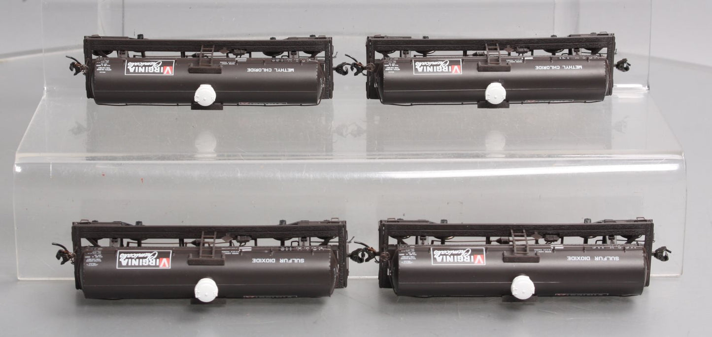 Broadway Limited 6125 HO Virginia Chemicals ACF Type Tank Car (Pack of 4)