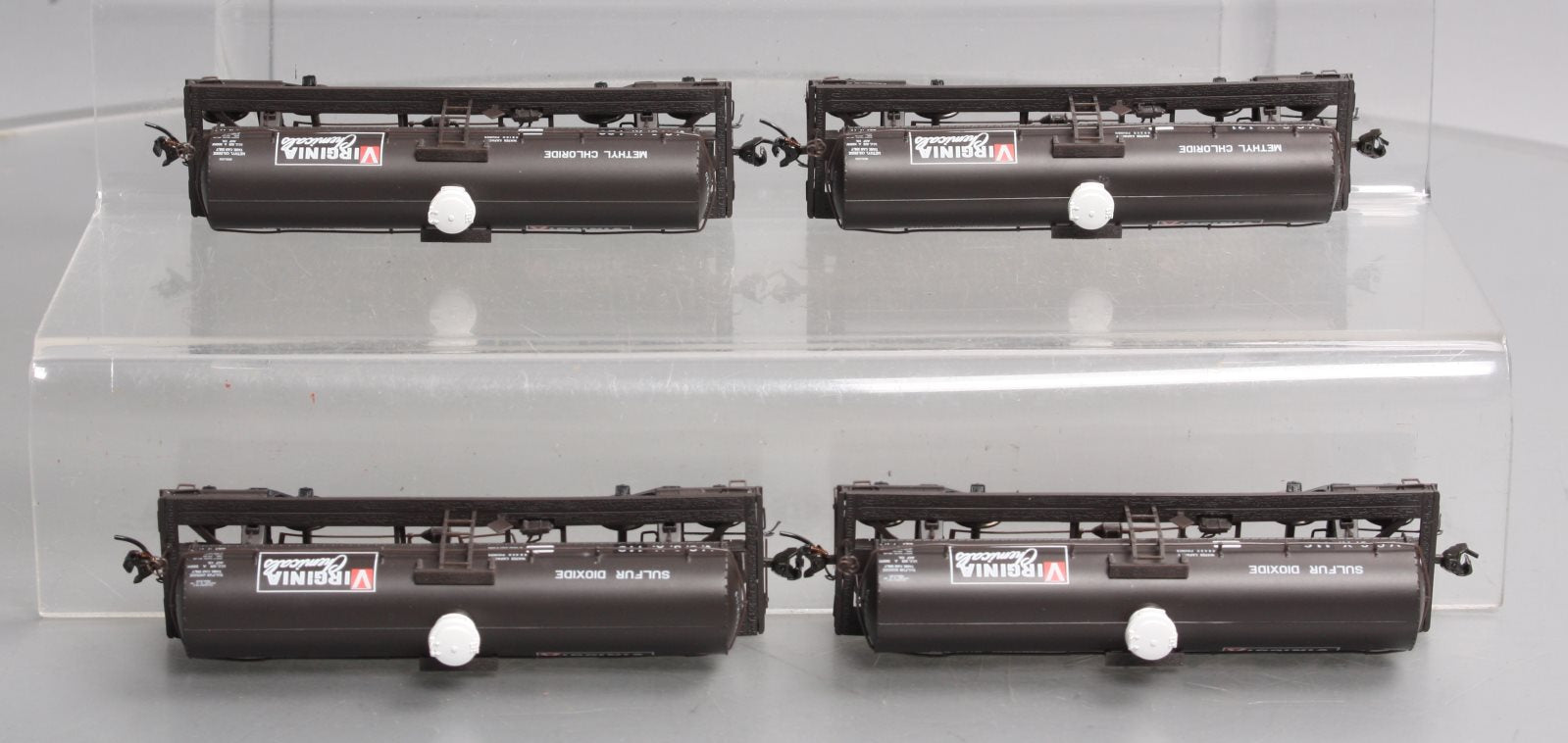 Broadway Limited 6125 HO Virginia Chemicals ACF Type Tank Car (Pack of 4)
