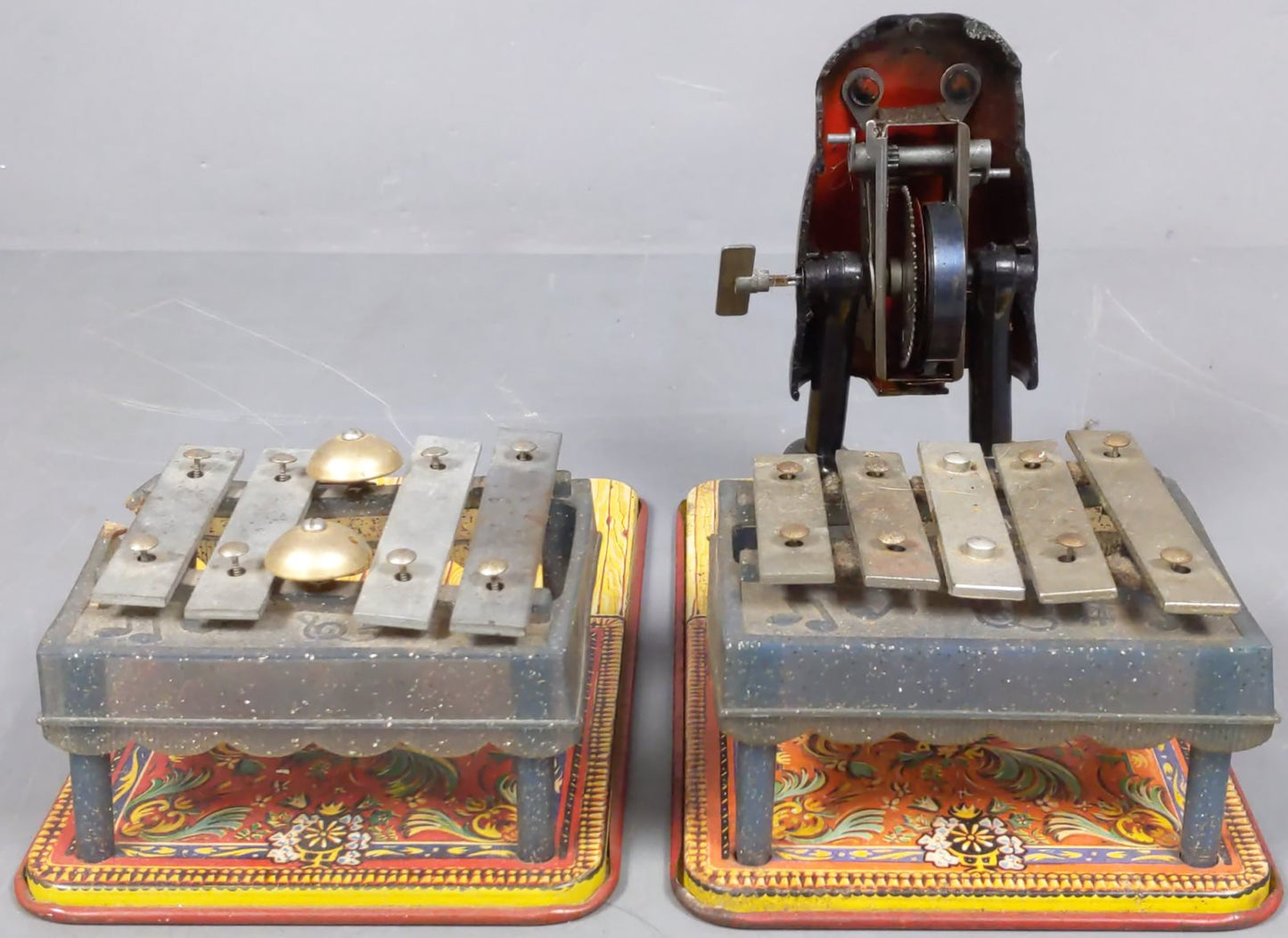 Marx Mickey Mouse The Musician Mouse Wind Up Xylophone Toys [2]