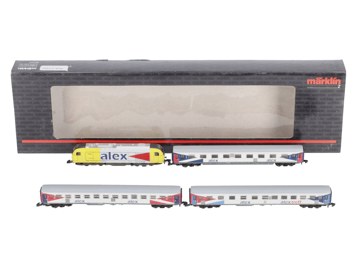 Marklin 81881 Z Scale Alex Diesel Powered Passenger Set