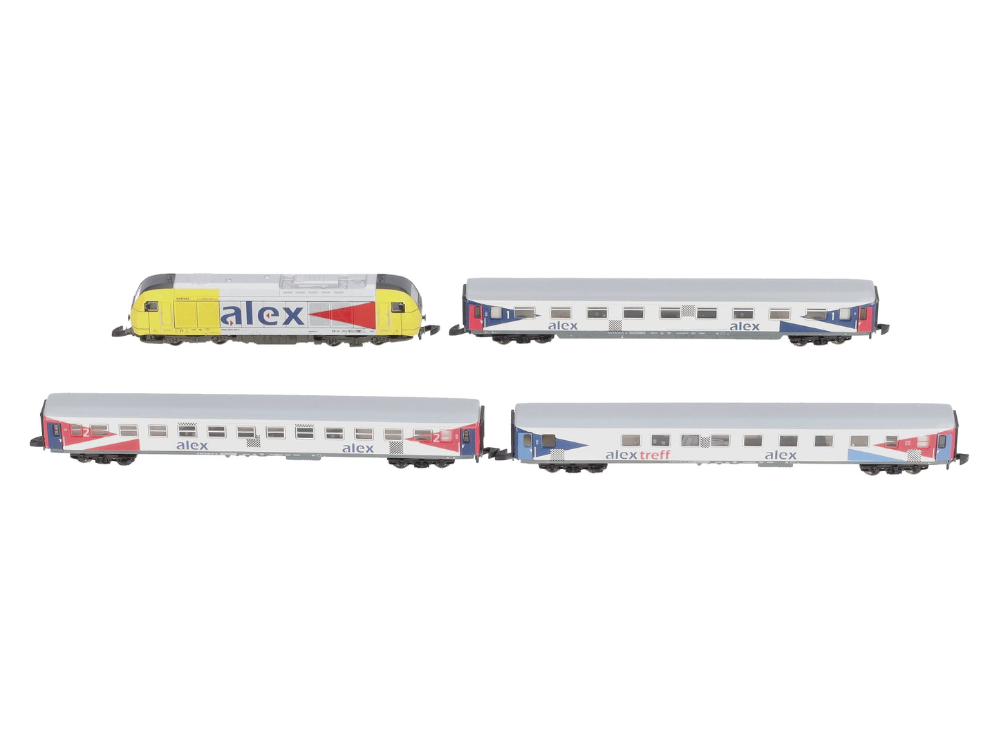 Marklin 81881 Z Scale Alex Diesel Powered Passenger Set