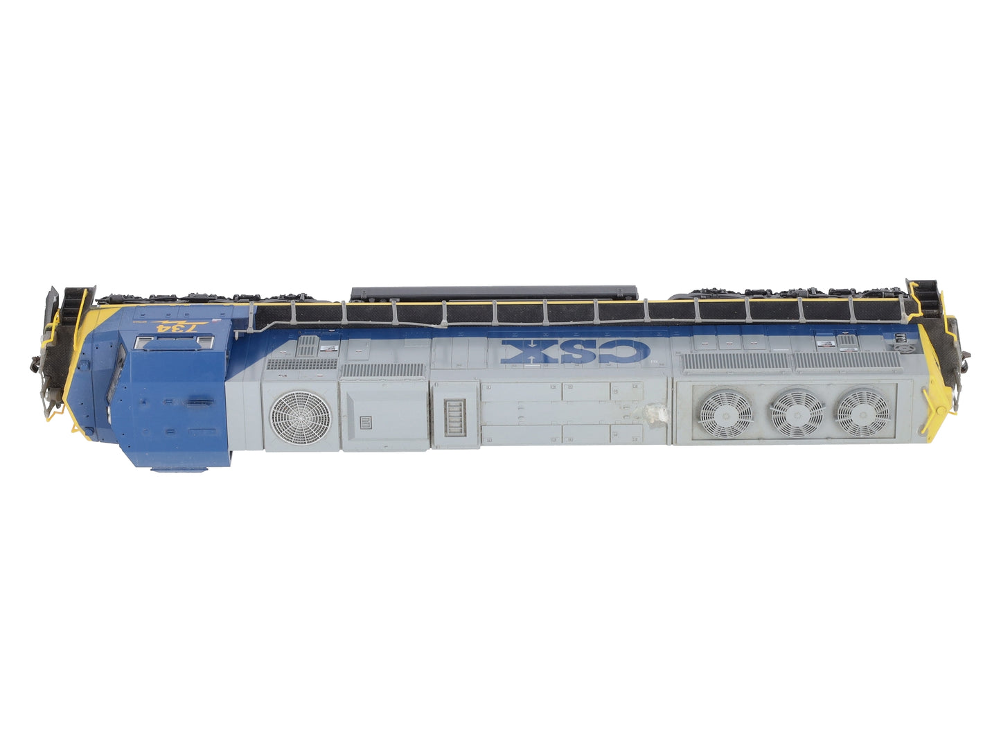 Kato 37-6408 HO Scale CSX SD70MAC Diesel W/Cab Headlight #734