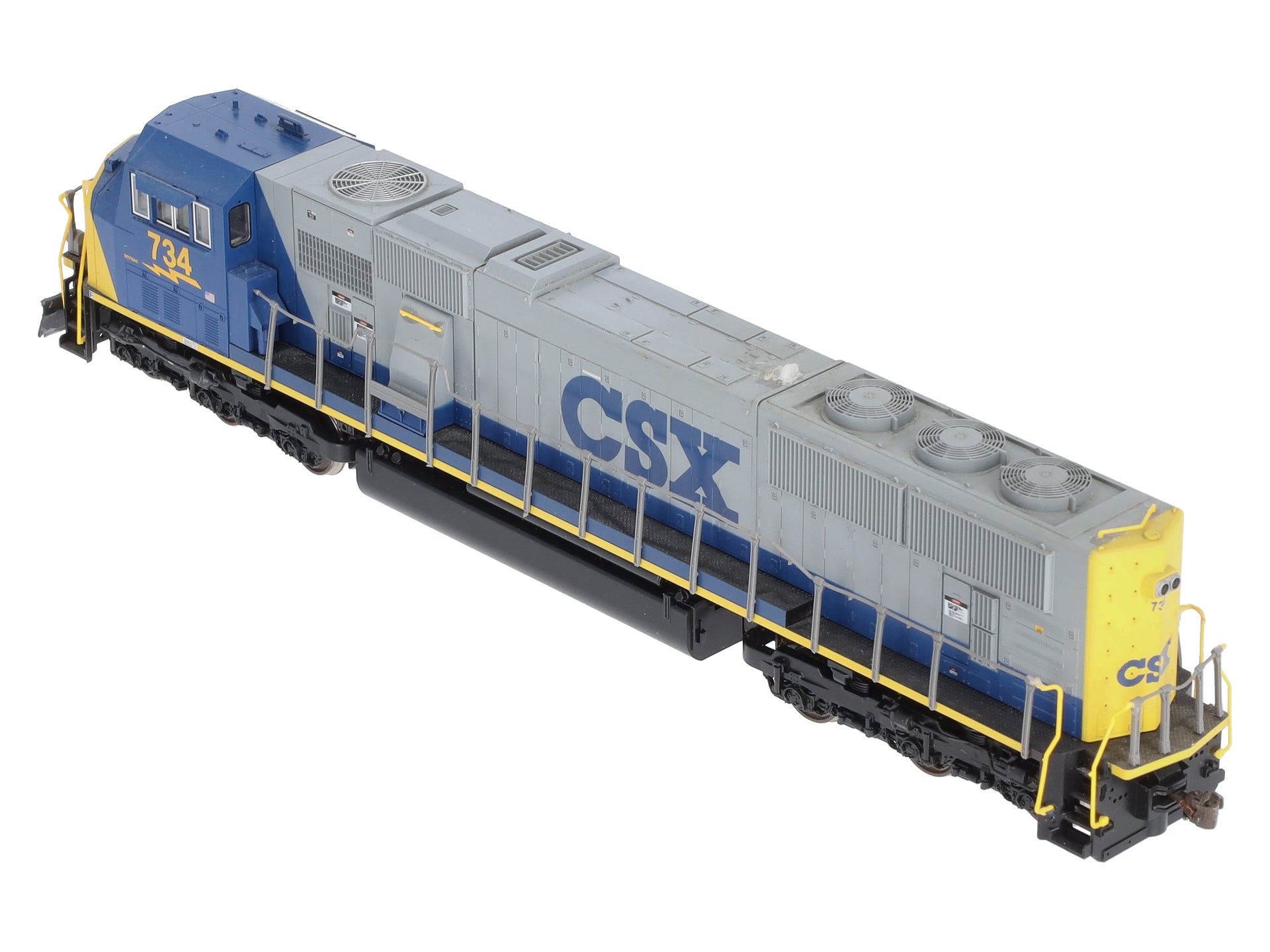 Kato 37-6408 HO Scale CSX SD70MAC Diesel W/Cab Headlight #734