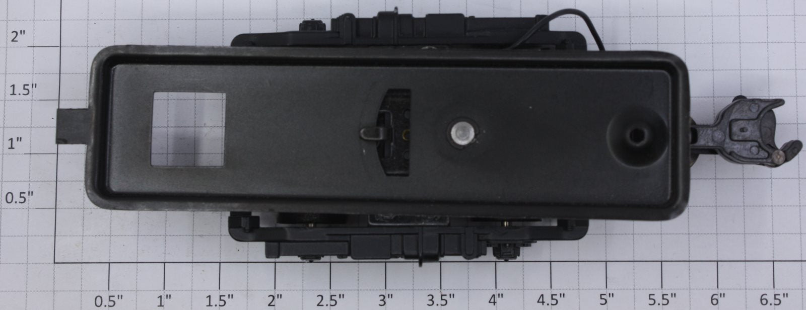 Acme 1210-1 4-Wheel Passenger Car Operating Coupler Truck with Channel Frame