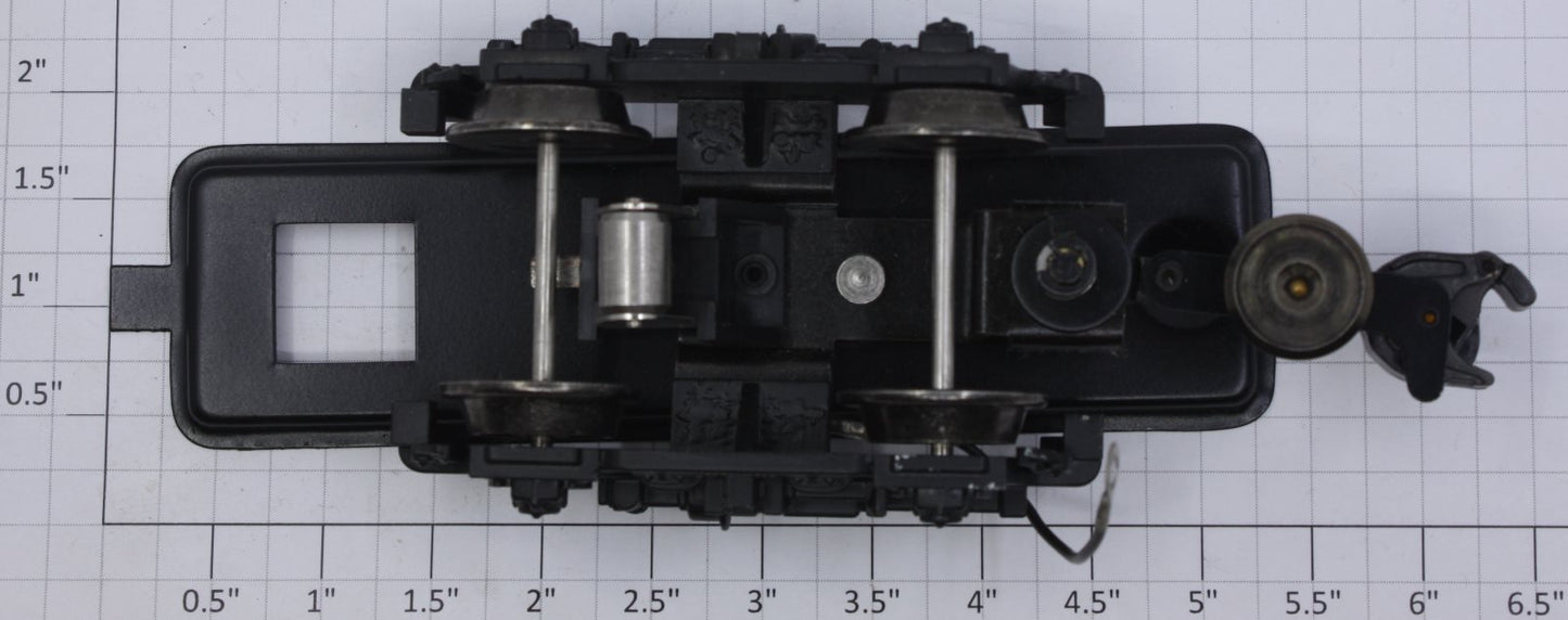 Acme 1210-1 4-Wheel Passenger Car Operating Coupler Truck with Channel Frame