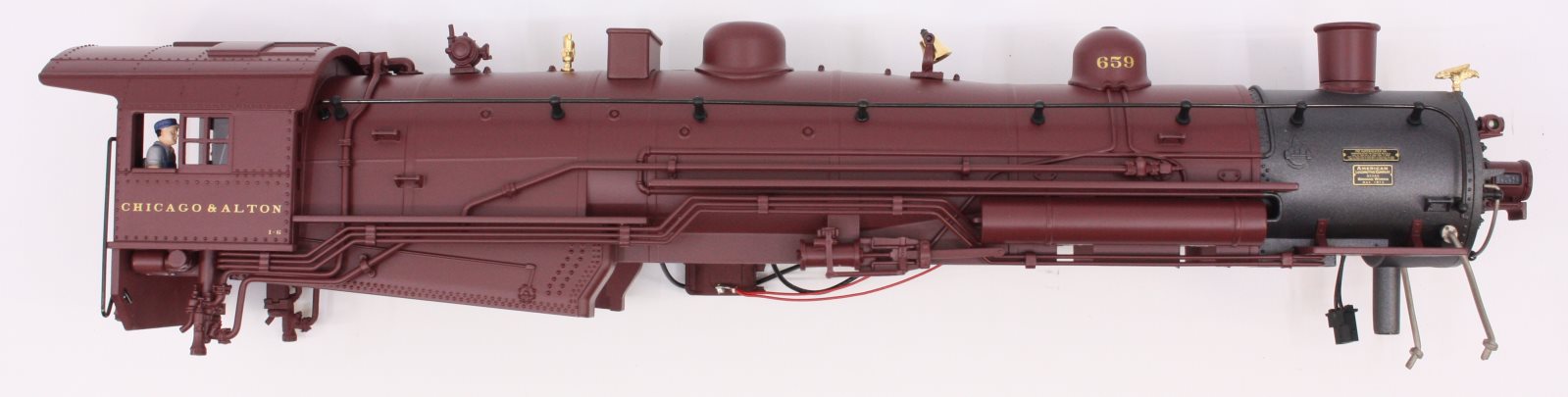Lionel 38035-2 B&A Pacific Locomotive Shell with Cab and Boiler Front