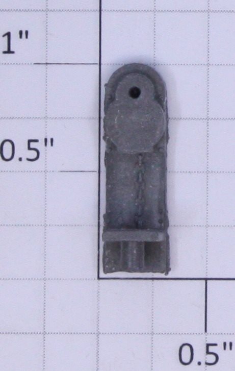 Lionel 3451-4 Unpainted Diecast Metal Brake Stand Only