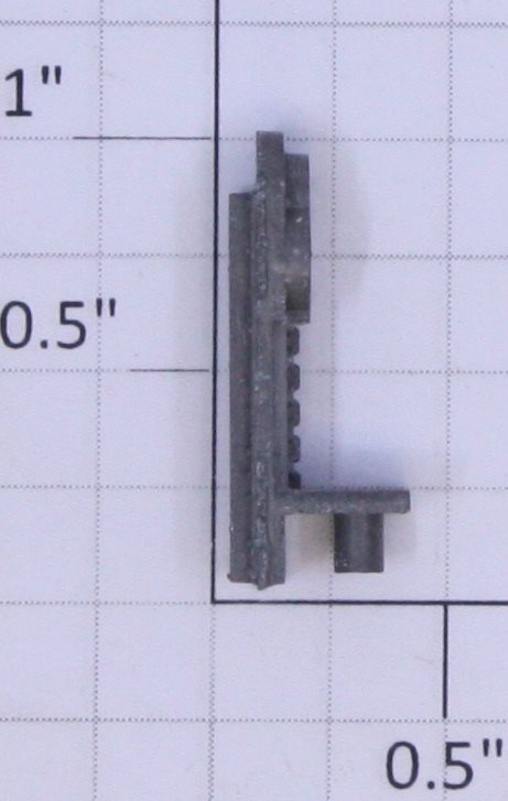 Lionel 3451-4 Unpainted Diecast Metal Brake Stand Only