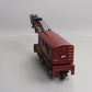 MTH 20-98221 O Gauge Lehigh Valley Crane Car #96553 NIB