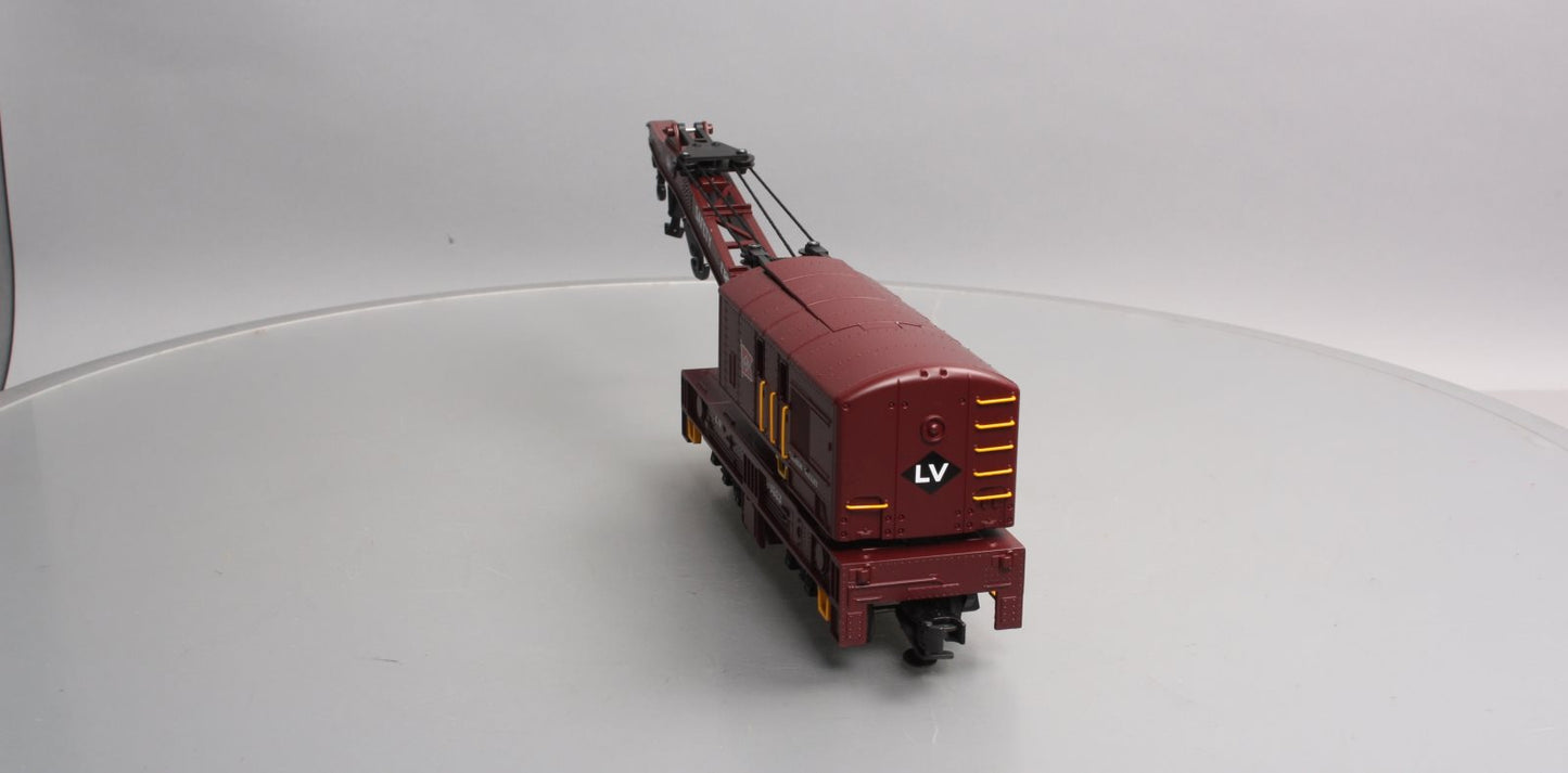 MTH 20-98221 O Gauge Lehigh Valley Crane Car #96553 NIB