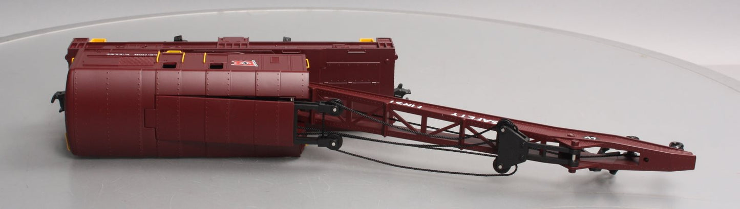 MTH 20-98221 O Gauge Lehigh Valley Crane Car #96553 NIB