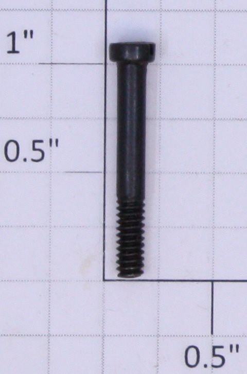Lionel OM-21 #6-32 x 1" Black Slotted Brush Plate Screw
