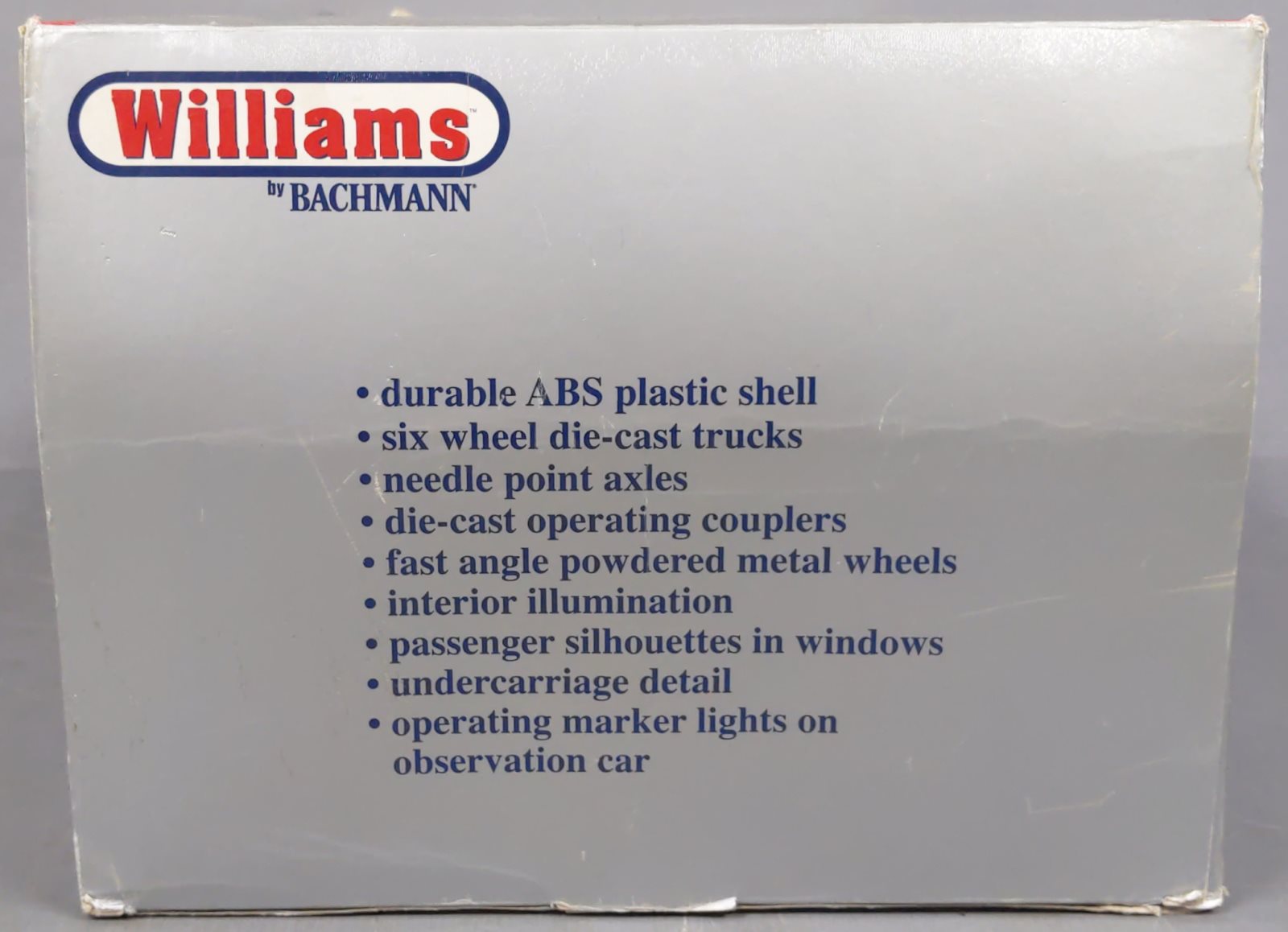 Williams 43351 Canadian Pacific 72 Ft. Heavyweight Passenger Cars (Set of 4)