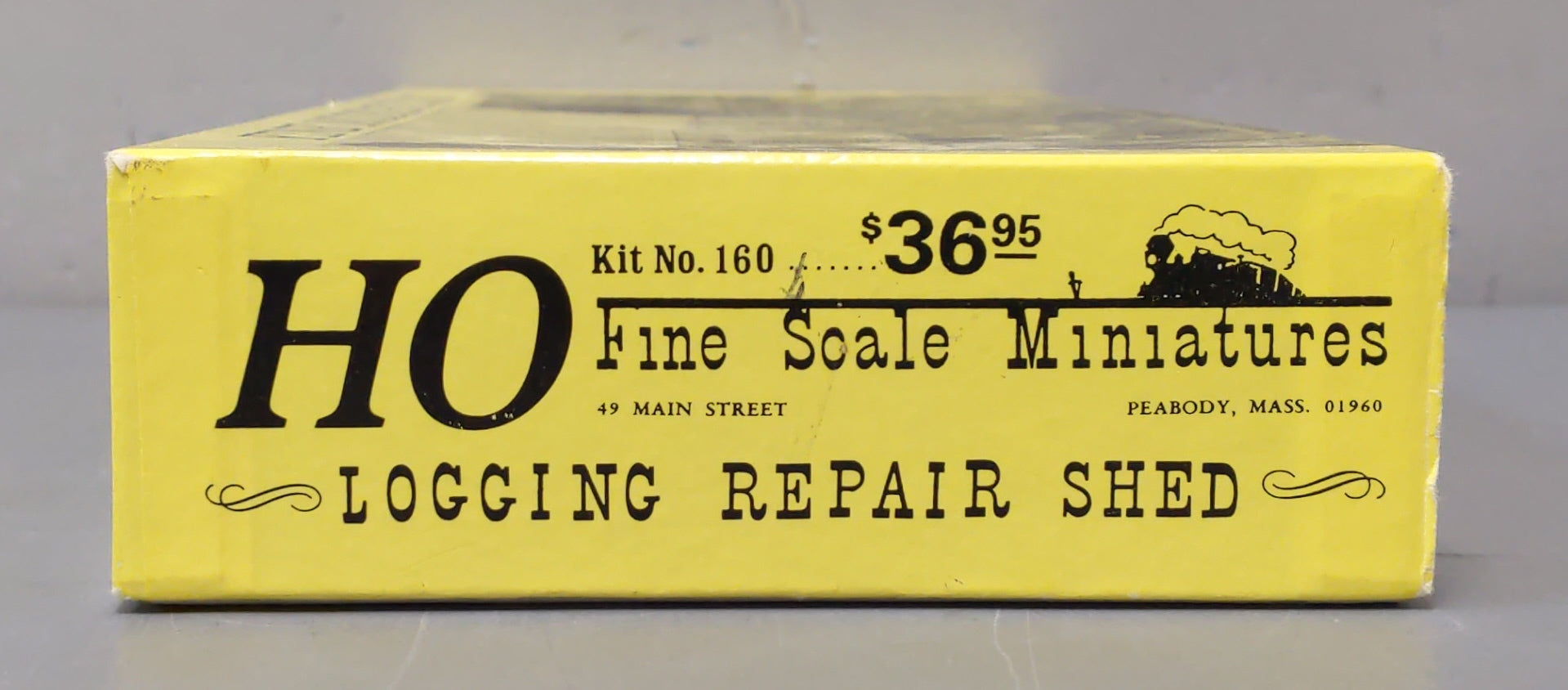 Fine Scale Miniatures 160 HO Scale Logging Repair Shed Laser-Cut Building Kit LN/Box