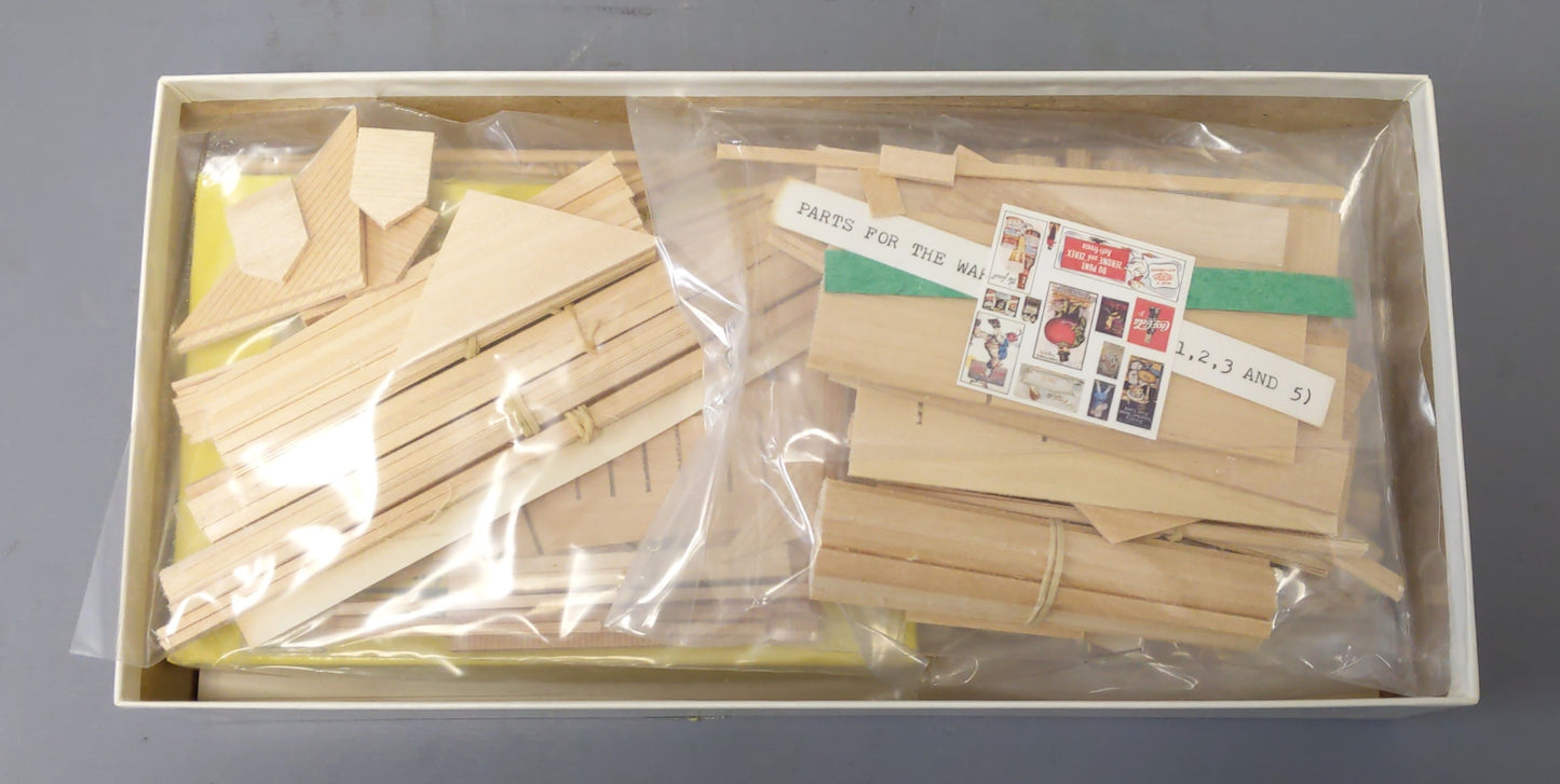Fine Scale Miniatures 190 HO Scale R. Schramm Mfg. Co. Laser-Cut Building Kit NIB