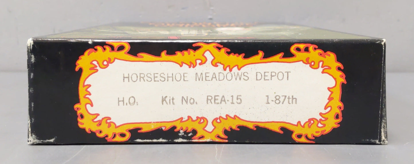 Th Railway Engineering Agency REA-15 HO Horshoe Meadows Depot Model Building Kit