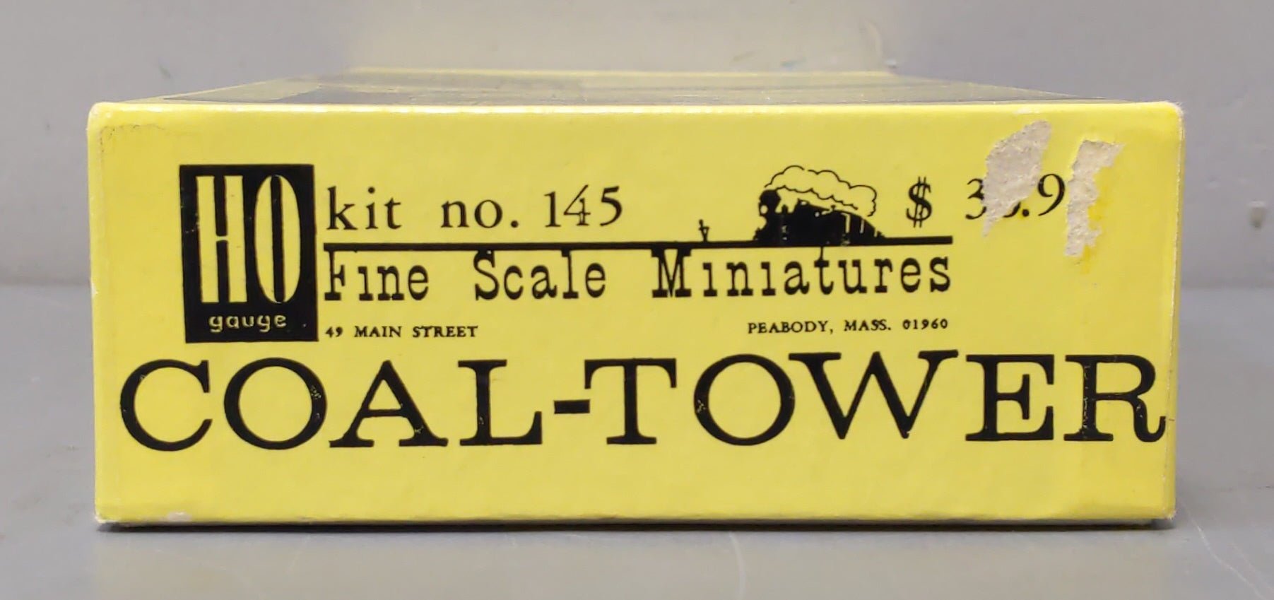 Fine Scale Miniatures 145 HO Scale Coal-Tower Laser-Cut Building Kit