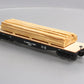Lionel 6-82853 O Pickering Lumber 40' Flatcar with Lumber Load