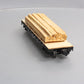 Lionel 6-82853 O Pickering Lumber 40' Flatcar with Lumber Load