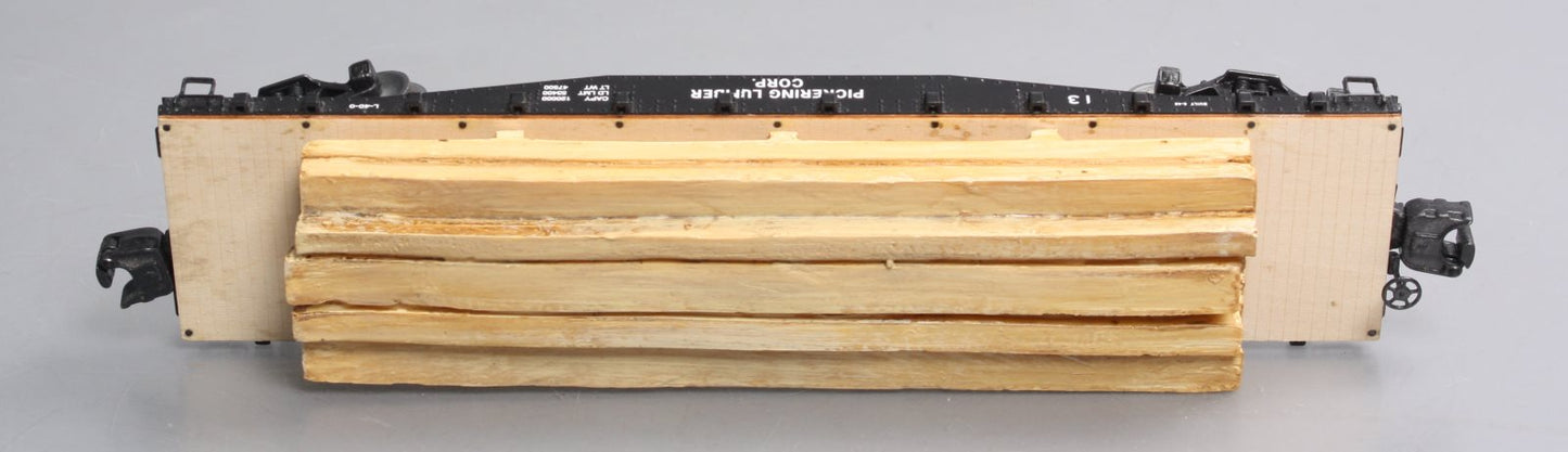 Lionel 6-82853 O Pickering Lumber 40' Flatcar with Lumber Load
