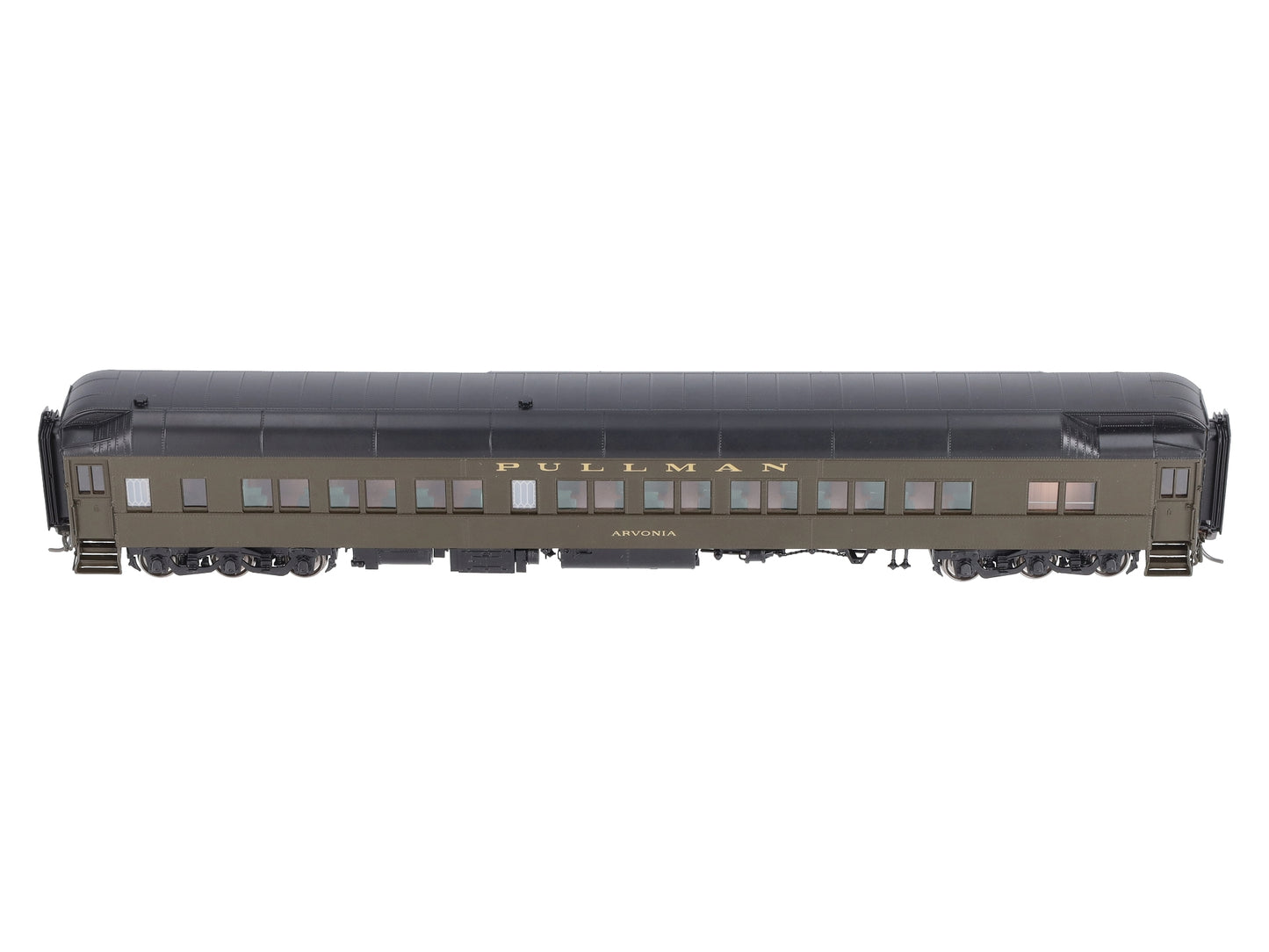 Challenger Imports 2350.1 HO BRASS GN Heavyweight 10-1-2 Sleeping Car -FP LN/Box