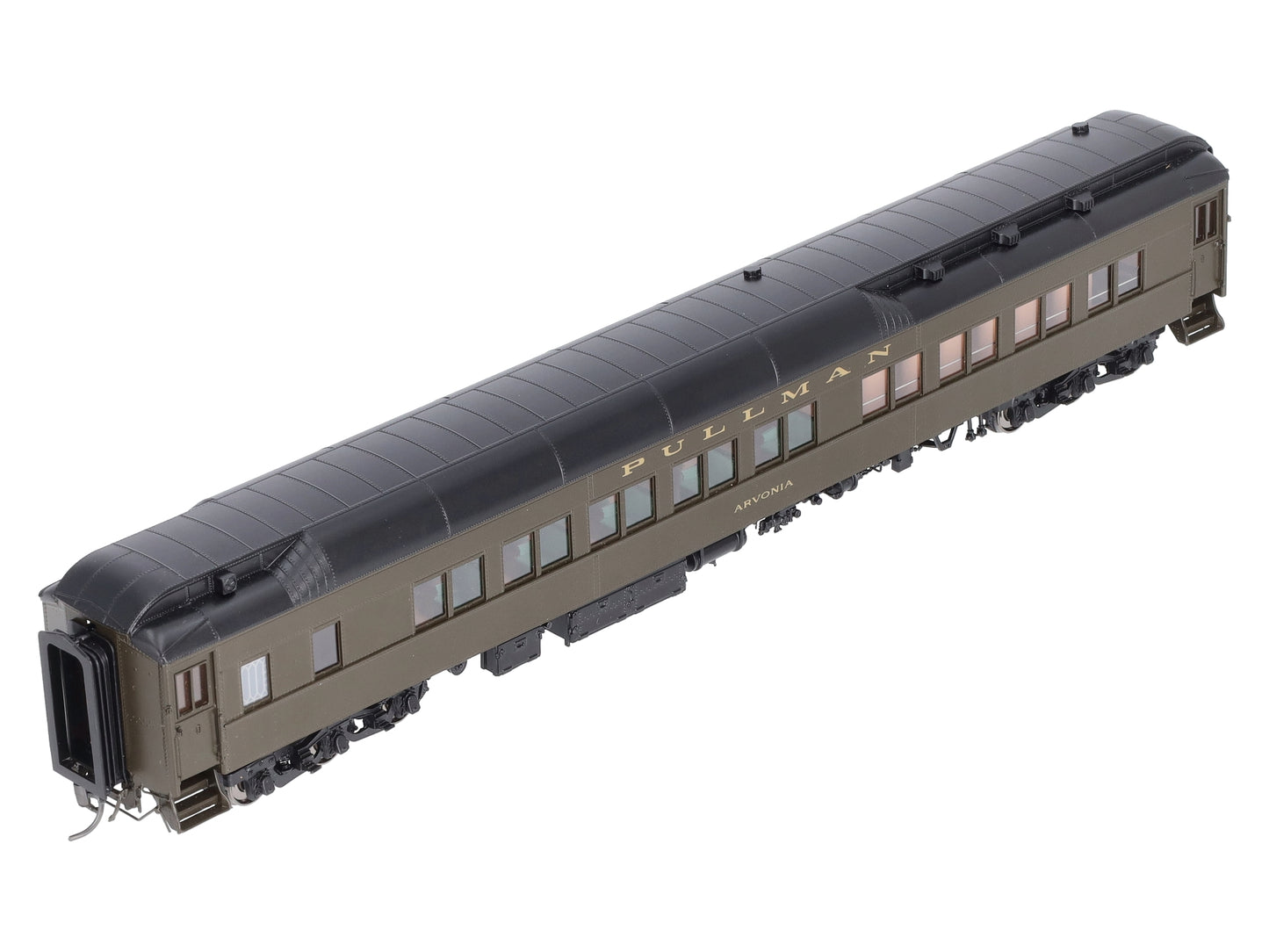 Challenger Imports 2350.1 HO BRASS GN Heavyweight 10-1-2 Sleeping Car -FP LN/Box