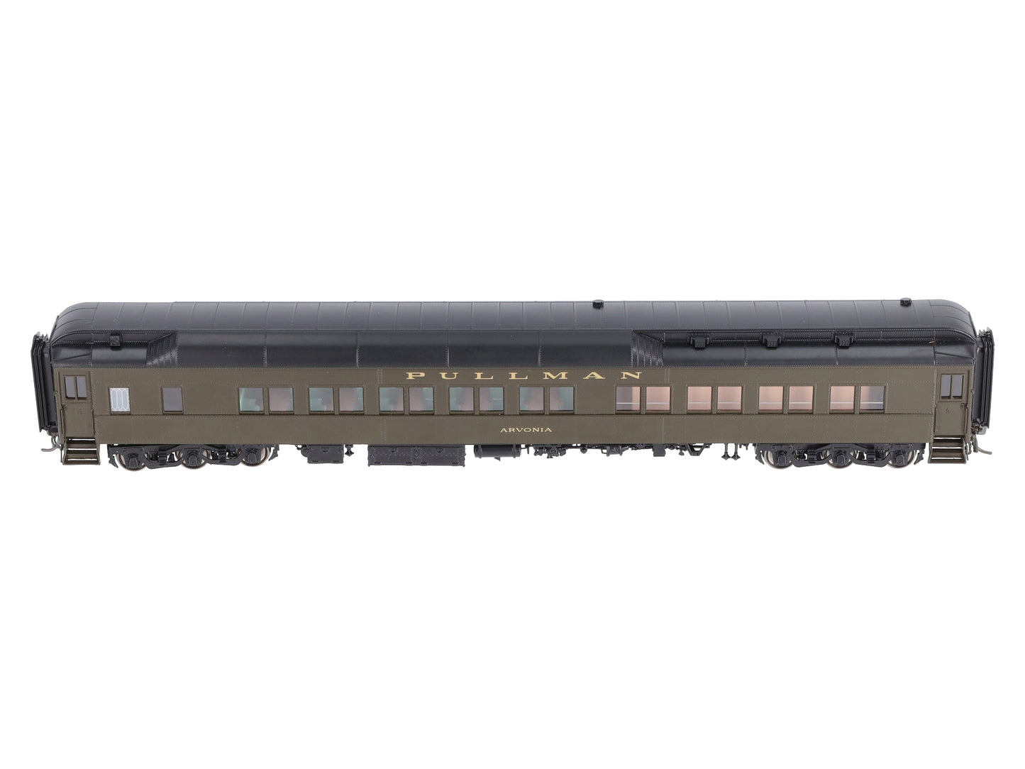 Challenger Imports 2350.1 HO BRASS GN Heavyweight 10-1-2 Sleeping Car -FP LN/Box
