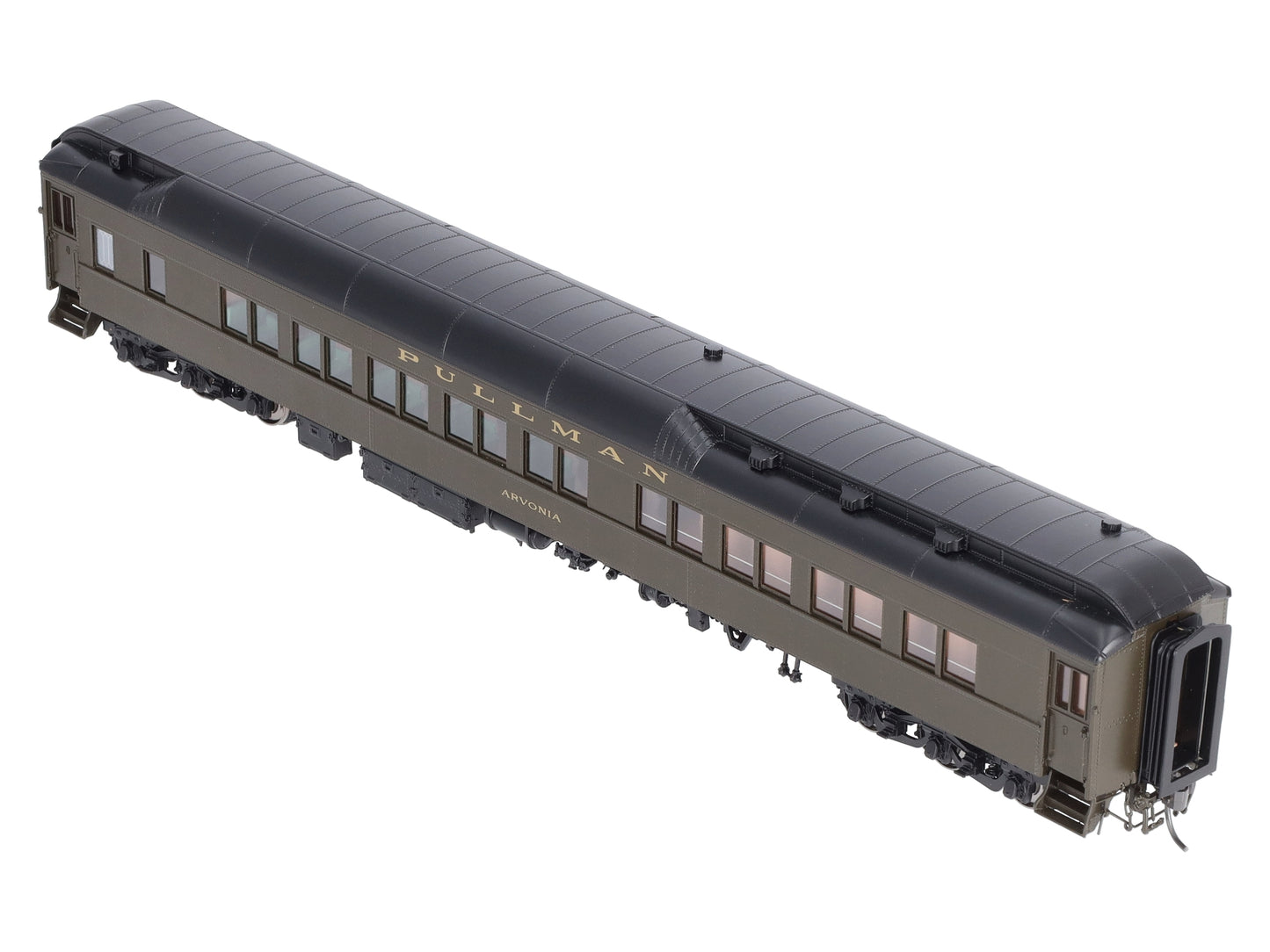 Challenger Imports 2350.1 HO BRASS GN Heavyweight 10-1-2 Sleeping Car -FP LN/Box