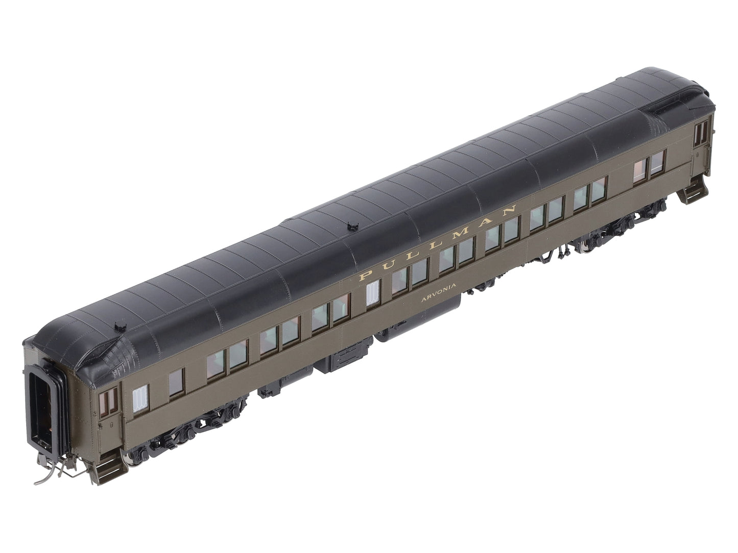 Challenger Imports 2350.1 HO BRASS GN Heavyweight 10-1-2 Sleeping Car -FP LN/Box