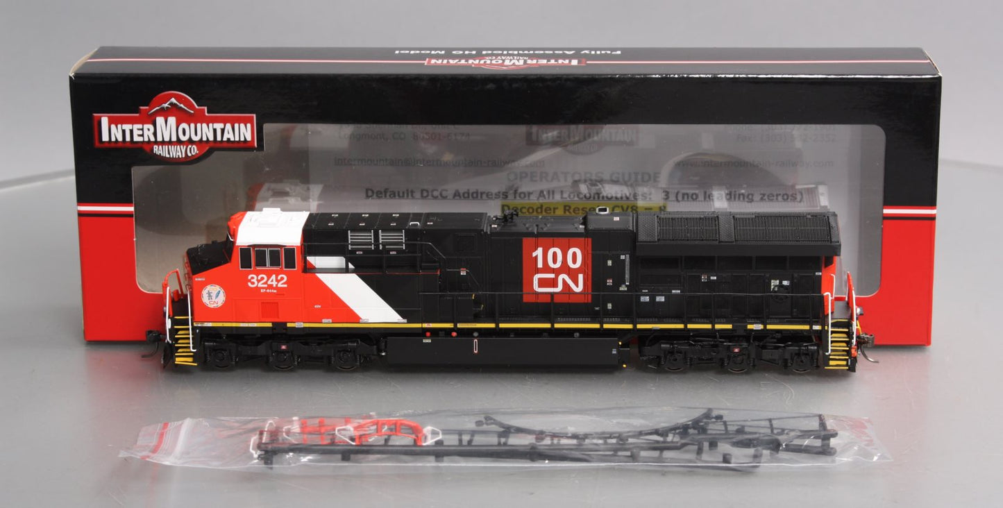 InterMountain 497108S HO CN ET44 "Tier 4" Diesel Locomotive w/Sound & DCC