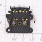 Lionel 58-21 Brush Plate Assembly with Capacitors and Shunted Brushes