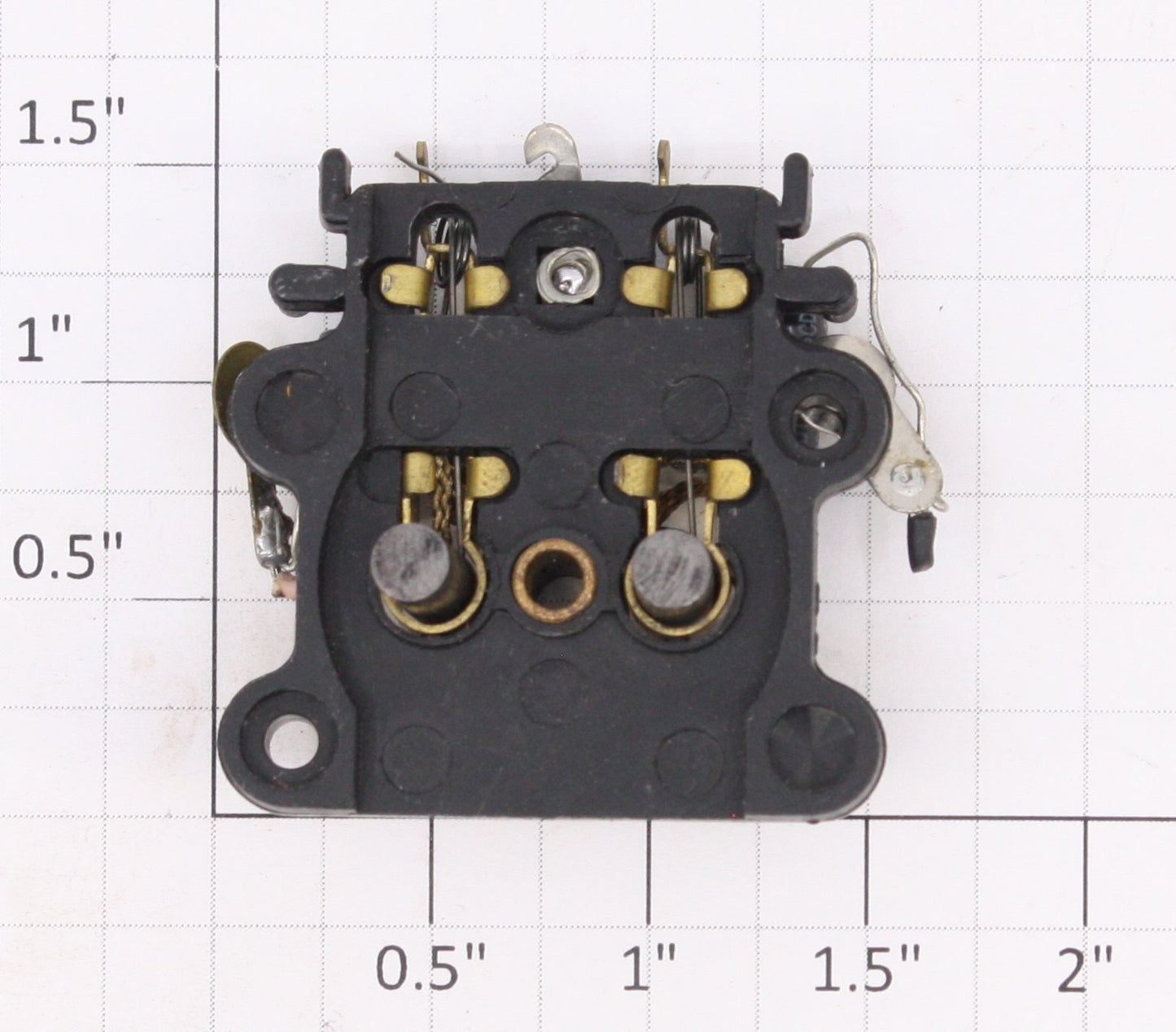 Lionel 58-21 Brush Plate Assembly with Capacitors and Shunted Brushes