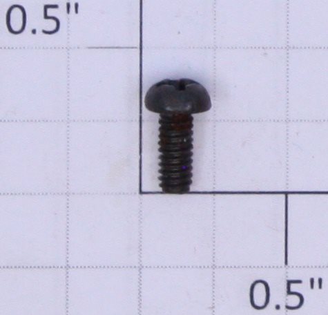 Lionel #5-40 x 5/16" Black Phillips Round Head Mounting Screw