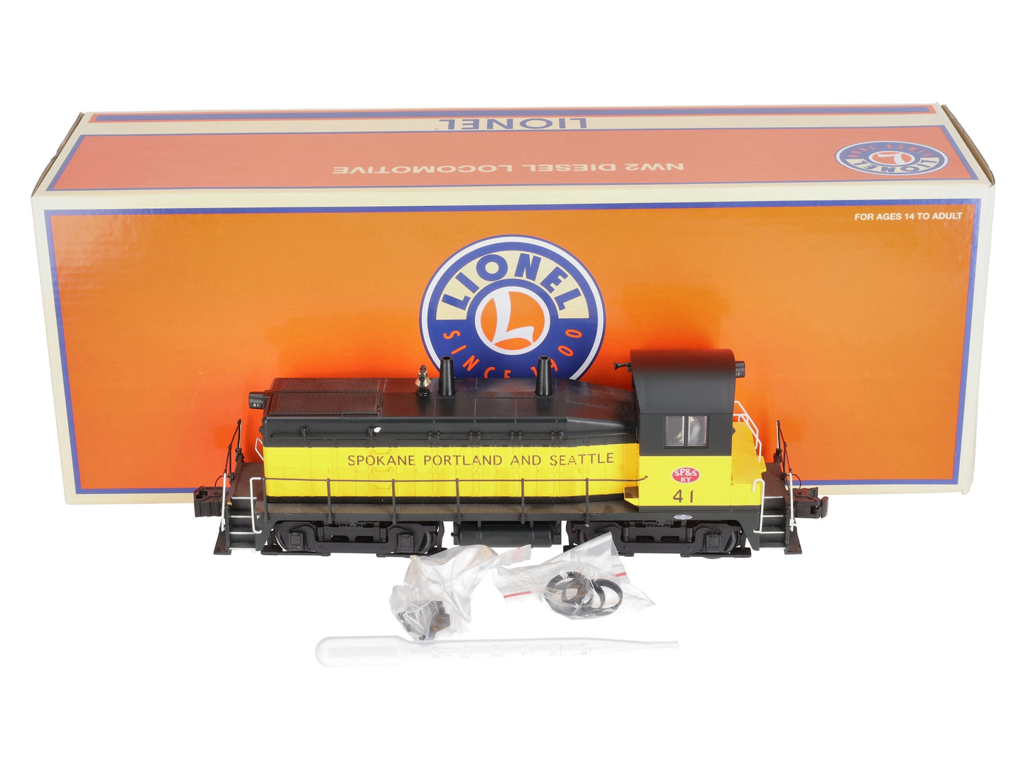Lionel 6-83391 O Spokane Portland & Seattle Legacy NW2 Diesel Locomotive #41