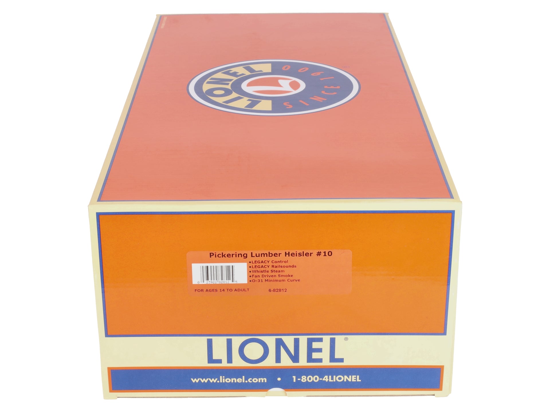 Lionel 6-82812 O Pickering Lumber Heisler Locomotive #10