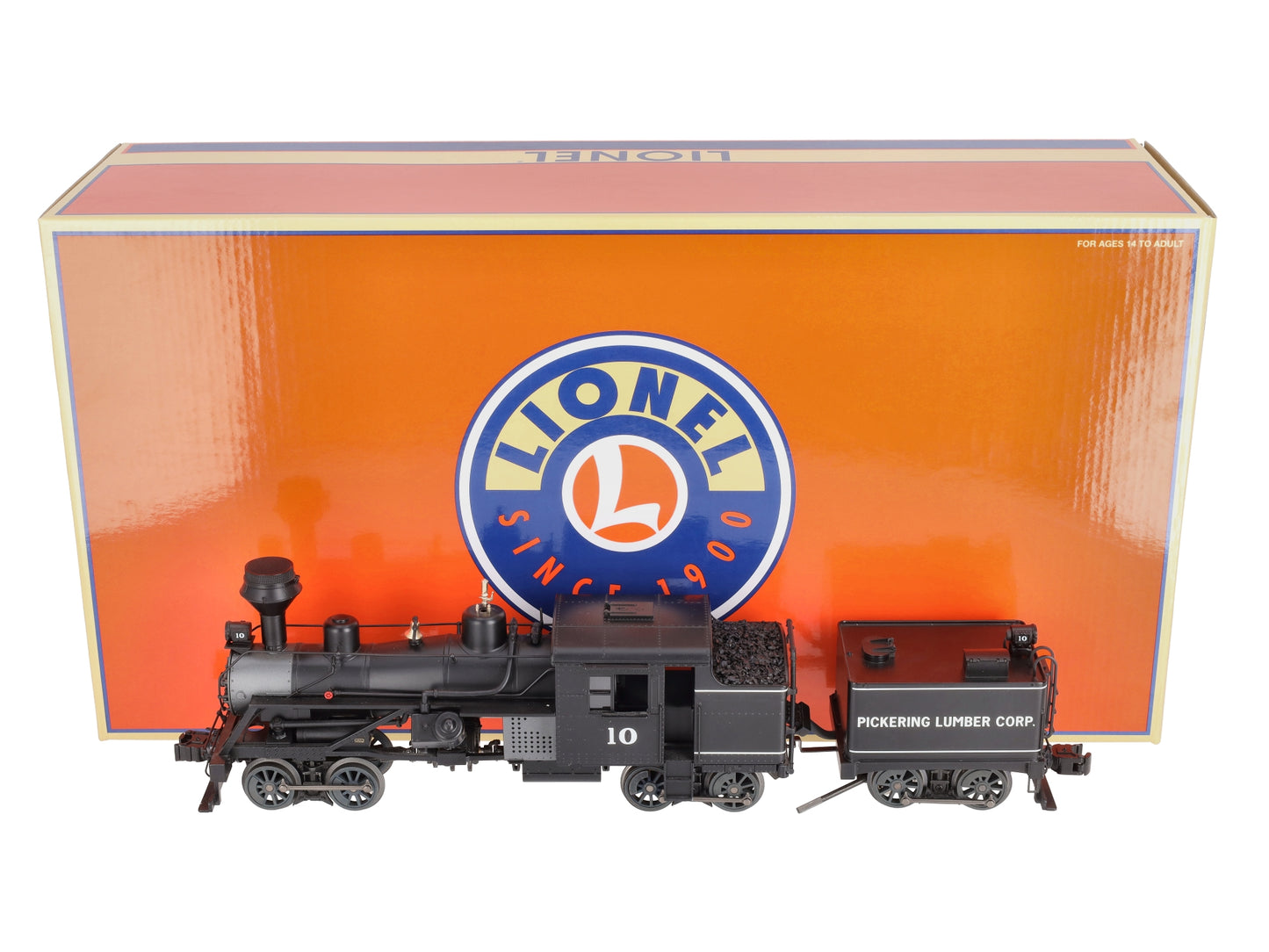 Lionel 6-82812 O Pickering Lumber Heisler Locomotive #10