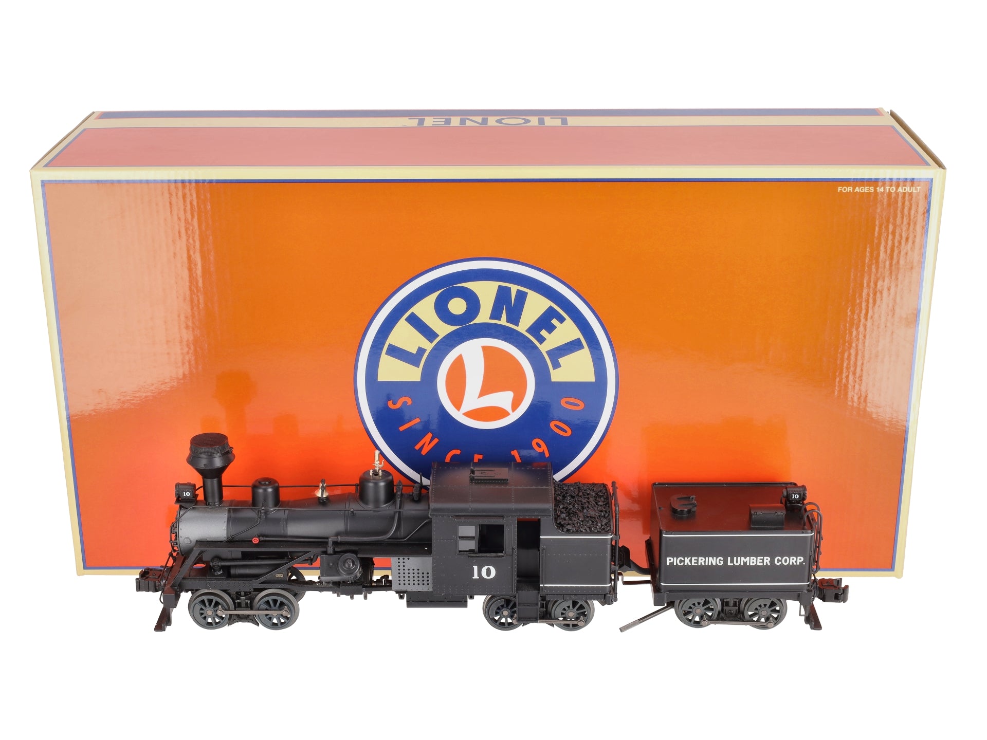Lionel 6-82812 O Pickering Lumber Heisler Locomotive #10