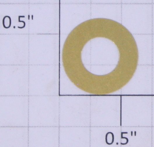 Lionel 1200X-101 5/8" x 5/16" Brass Washer