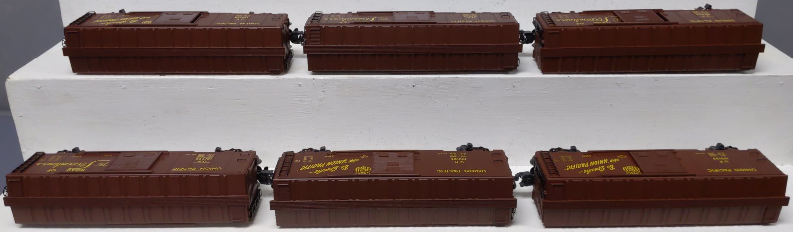 K-Line K641-2115A O Union Pacific Boxcar 6-Pack LN/Box