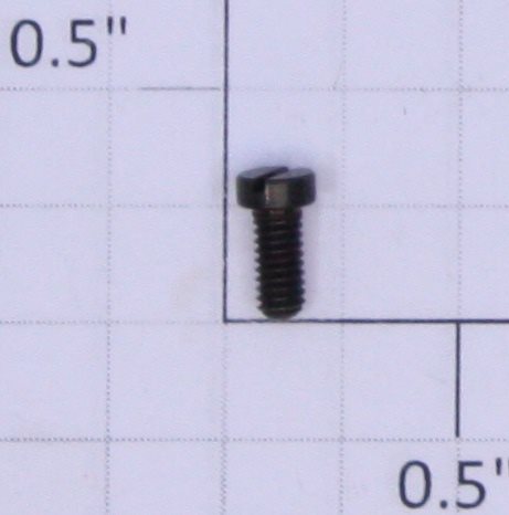 Lionel #4-48 x 1/4" Black Fillister Head Slotted Screw