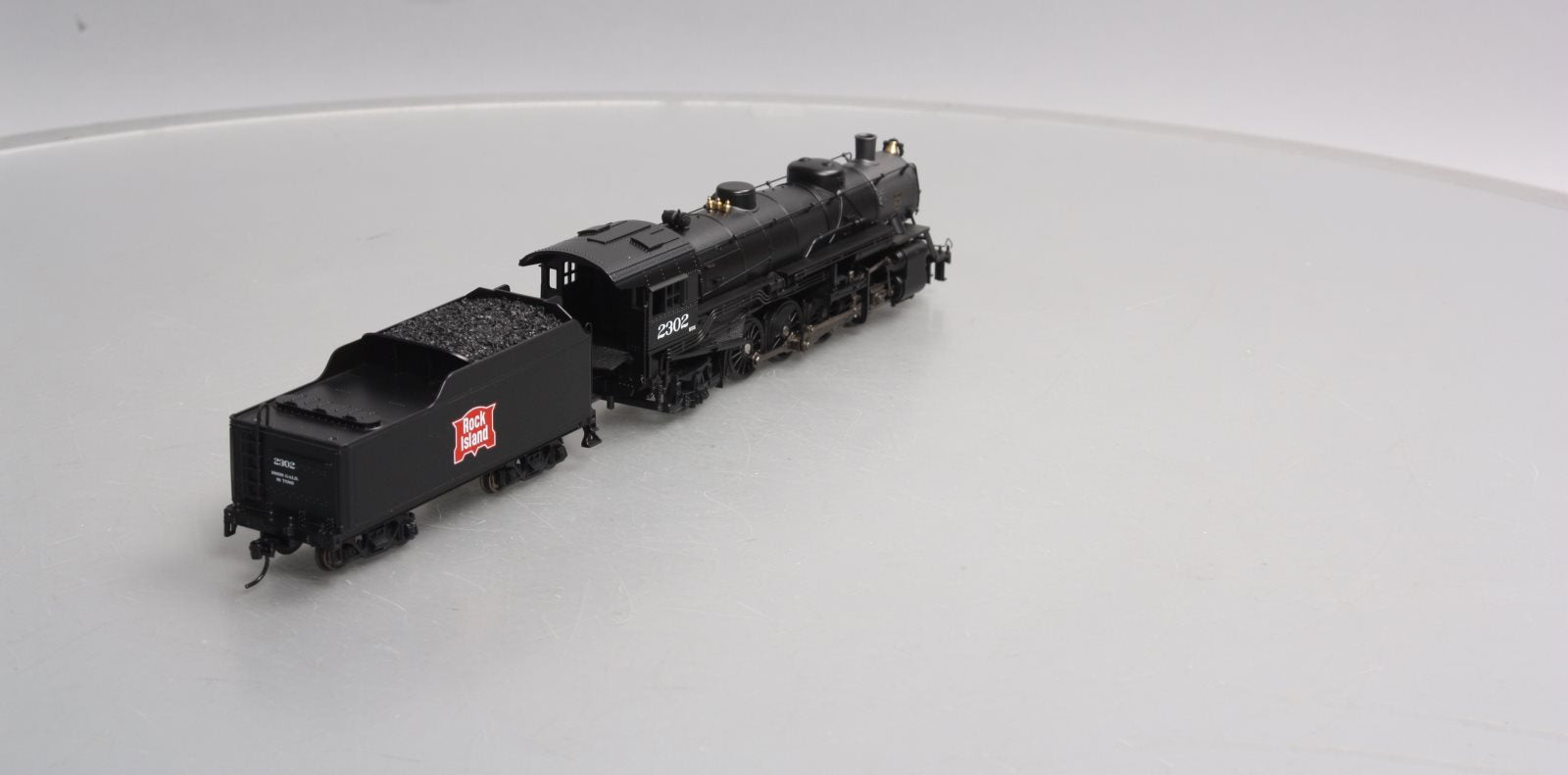 Broadway Limited 5573 HO Rock Island 2-8-2 Lt Mikado #2302 with Sound & DCC