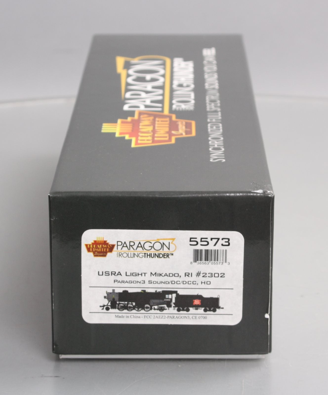 Broadway Limited 5573 HO Rock Island 2-8-2 Lt Mikado #2302 with Sound & DCC