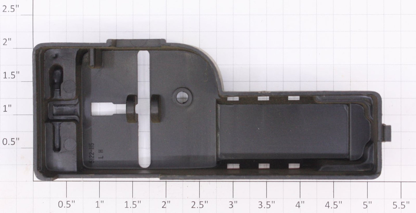 Lionel 5122-115 O27 Gauge Black Left Hand Turnout Switch Motor Cover Housing